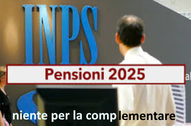 Le novità  ( si fa per dire) sulle pensioni nella manovra 2025